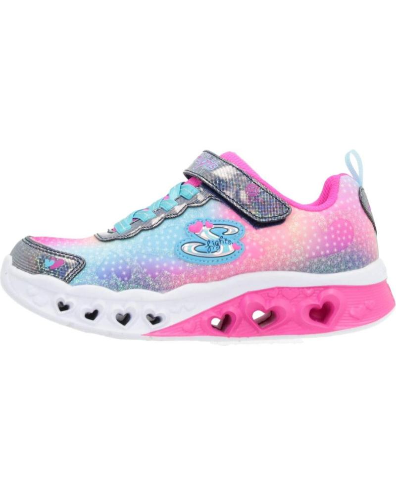 Sneaker für Mädchen SKECHERS ZAPATILLAS NINA MODELO FLUTTER HEART LIGHTS-SIMPLY COLOR ROS NVMT