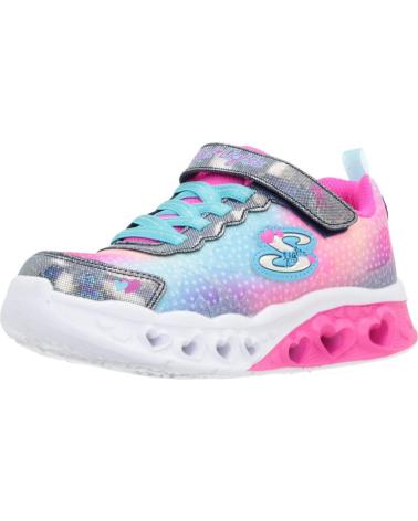 Sneaker für Mädchen SKECHERS ZAPATILLAS NINA MODELO FLUTTER HEART LIGHTS-SIMPLY COLOR ROS NVMT