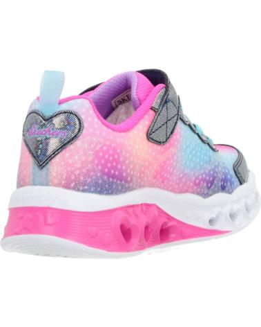 Sneaker für Mädchen SKECHERS ZAPATILLAS NINA MODELO FLUTTER HEART LIGHTS-SIMPLY COLOR ROS NVMT