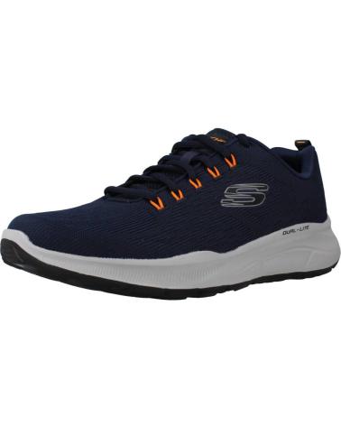 SKECHERS EQUALIZER 5.0 232519 BASKETS BLEU MARINE ORANGE NVOR