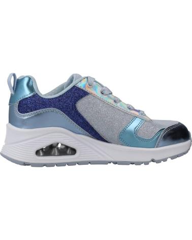 Sneaker für Mädchen SKECHERS ZAPATILLAS NINA MODELO UNO COLOR AZUL LBMT