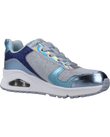 Sneaker für Mädchen SKECHERS ZAPATILLAS NINA MODELO UNO COLOR AZUL LBMT