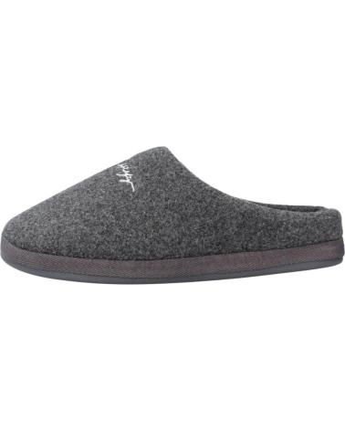 Pantufas de Mulher TOMMY HILFIGER ZAPATILLAS HOGAR HOMBRE MODELO SLIPPER FELT COLOR GRIS PTYDK PTYDKASH