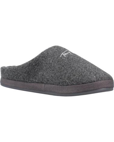 Hausschuhe für Damen TOMMY HILFIGER ZAPATILLAS HOGAR HOMBRE MODELO SLIPPER FELT COLOR GRIS PTYDK PTYDKASH