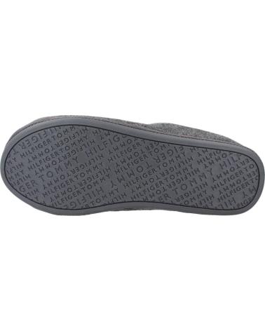 Hausschuhe für Damen TOMMY HILFIGER ZAPATILLAS HOGAR HOMBRE MODELO SLIPPER FELT COLOR GRIS PTYDK PTYDKASH
