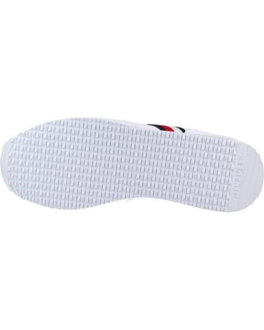 Scarpe sport per Uomo TOMMY HILFIGER ZAPATILLAS ICONIC RUNNER WHITE