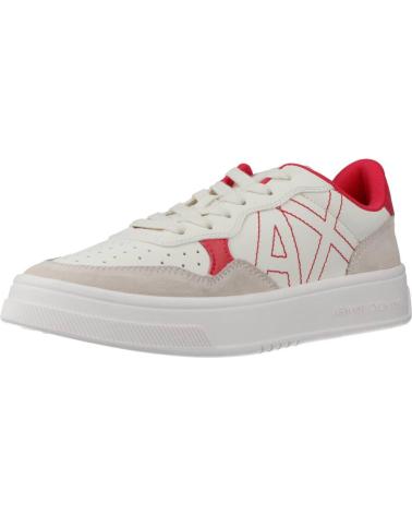 Sapatilhas de Mulher ARMANI EXCHANGE ZAPATILLAS MUJER MODELO XDX103 XV579 COLOR BLANCO K742
