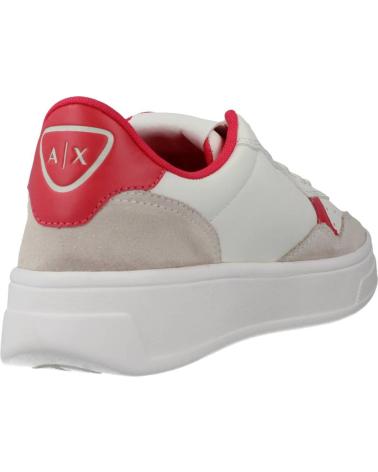 Sapatilhas de Mulher ARMANI EXCHANGE ZAPATILLAS MUJER MODELO XDX103 XV579 COLOR BLANCO K742