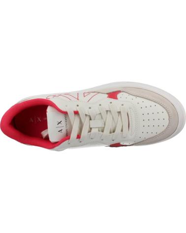 Sapatilhas de Mulher ARMANI EXCHANGE ZAPATILLAS MUJER MODELO XDX103 XV579 COLOR BLANCO K742