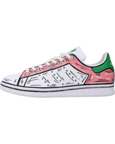 Chaussures-De-Sport-De-Mujer-ADIDAS-ZAPATILLAS-MUJER-MODELO-STANCOMICSPINK-COLOR-BLANCO-FTWBLA