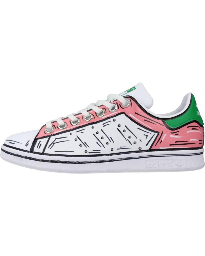 Chaussures-De-Sport-De-Mujer-ADIDAS-ZAPATILLAS-MUJER-MODELO-STANCOMICSPINK-COLOR-BLANCO-FTWBLA
