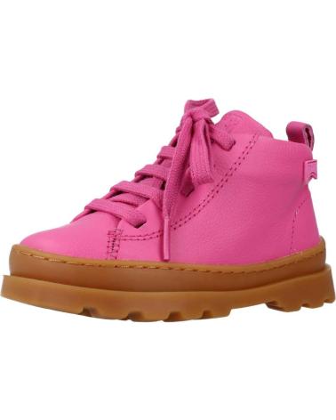 Bottines pour Fille CAMPER BOTAS NINA MODELO BRUTUS COLOR ROSA CRAYON