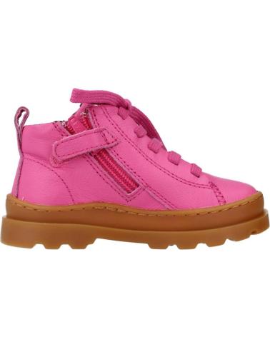 Bottines pour Fille CAMPER BOTAS NINA MODELO BRUTUS COLOR ROSA CRAYON