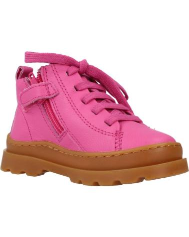 Bottines pour Fille CAMPER BOTAS NINA MODELO BRUTUS COLOR ROSA CRAYON