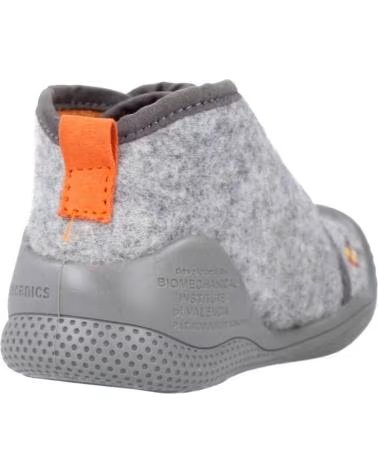 BIOMECANICS BIOHOME 221291-B HAUSSCHUHE PANTOFFELN GRAU GREY