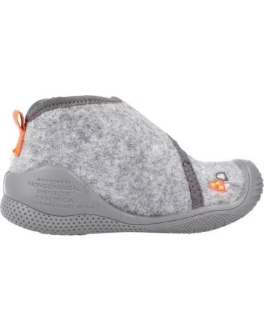 BIOMECANICS BIOHOME 221291-B HAUSSCHUHE PANTOFFELN GRAU GREY