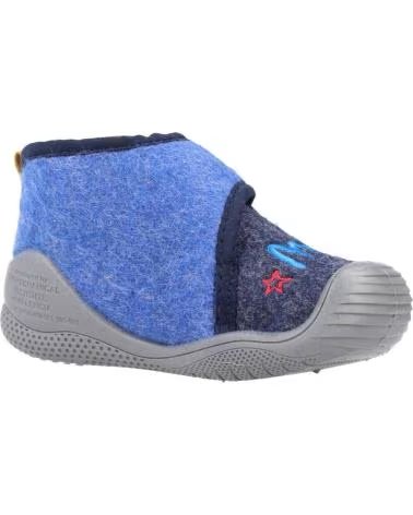 BIOMECANICS HAUSSCHUHE BIOHOME 221292-B MARINEBLAU UND GRAU MARINO