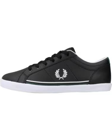 FRED PERRY BASELINE TIPPED HERREN SNEAKER 102BLACK