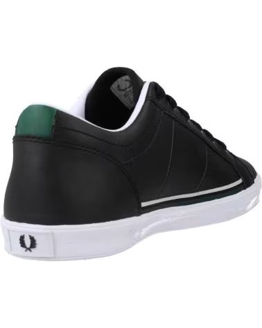 FRED PERRY BASELINE TIPPED HERREN SNEAKER 102BLACK