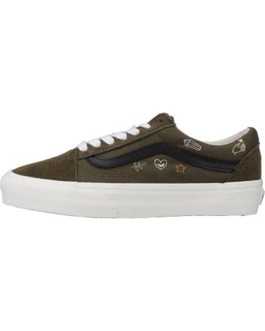 Scarpe sport per Donna vans off the wall ZAPATILLAS MUJER VANS MODELO OLD SKOOL VR3 COLOR VERDE DRKOL DRKOLIVE
