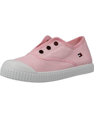 Sneaker für Mädchen TOMMY HILFIGER ZAPATILLAS NINA MODELO EASY ON SNEAKER COLOR ROSA