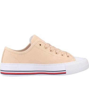 Zapatillas deporte de Niña tommy hilfiger ZAPATILLAS NINA MODELO LACE UP COLOR NUDE NUDE NUDE