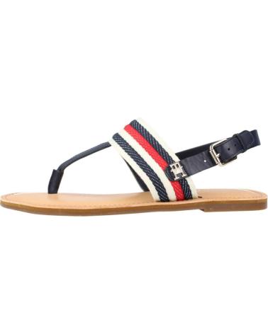 Sandalias-De-Mujer-TOMMY-HILFIGER-SANDALIAS-MUJER-MODELO-FLAT-SANDAL-CORPORATE-COLOR-AZUL-DW6