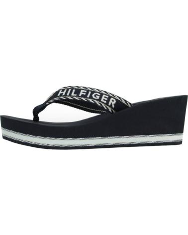 TOMMY HILFIGER SANDALIAS DE PLATAFORMA EN PARA MUJER AZUL