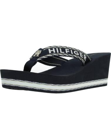 TOMMY HILFIGER SANDALIAS DE PLATAFORMA EN PARA MUJER AZUL