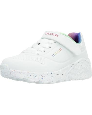 Sportivo-De-Niña-SKECHERS-ZAPATILLAS-NINA-MODELO-UNO-LITE-GORE-COLOR-BLANCO-WMLT