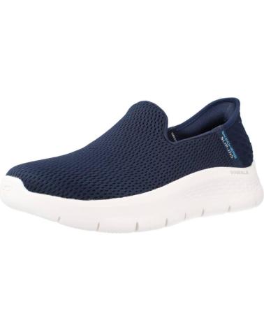 Sportivo-De-Mujer-SKECHERS--ZAPATILLAS-MUJER-MODELO-SLIP-INS-GO-WALK-FLEX-COLOR-AZUL-NVY-MARINO
