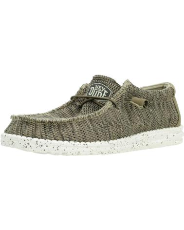 Zapatos-De-Hombre-HEY-DUDE-WALLY-LINEN-NATURAL-MARRON