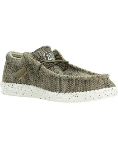 Zapatos-De-Hombre-HEY-DUDE-WALLY-LINEN-NATURAL-MARRON