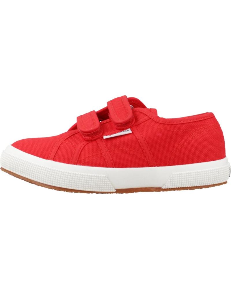 Sportif pour Fille SUPERGA ZAPATILLAS NINO MODELO S0003E0 COLOR ROJO C90REDWHT