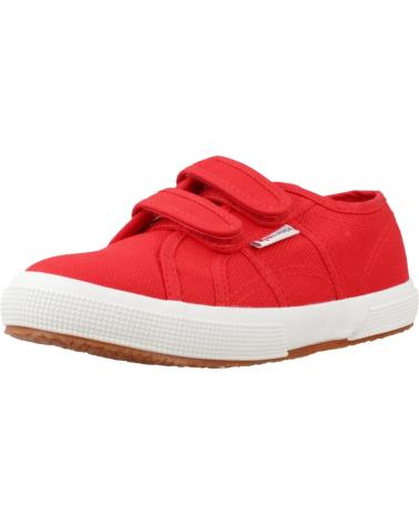 Sportif pour Fille SUPERGA ZAPATILLAS NINO MODELO S0003E0 COLOR ROJO C90REDWHT