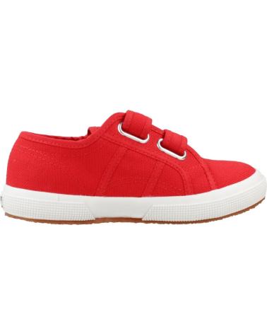 Sportif pour Fille SUPERGA ZAPATILLAS NINO MODELO S0003E0 COLOR ROJO C90REDWHT