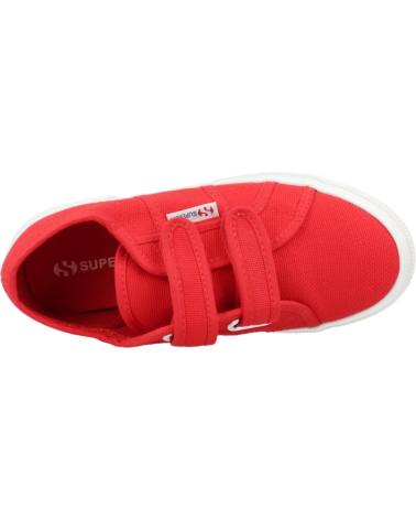 Sportif pour Fille SUPERGA ZAPATILLAS NINO MODELO S0003E0 COLOR ROJO C90REDWHT