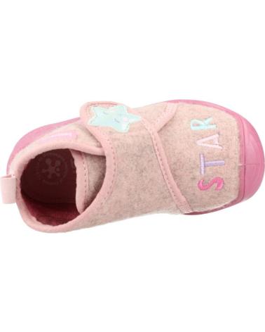 Bebé de Menina GARVALIN PANTUFLA ESTRELLITA 231293-B ROSA
