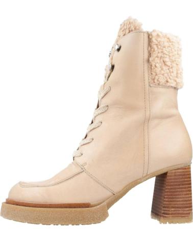 Botines de Mujer WONDERS BOTINES MUJER MODELO H5212 COLOR BEIS CREAM