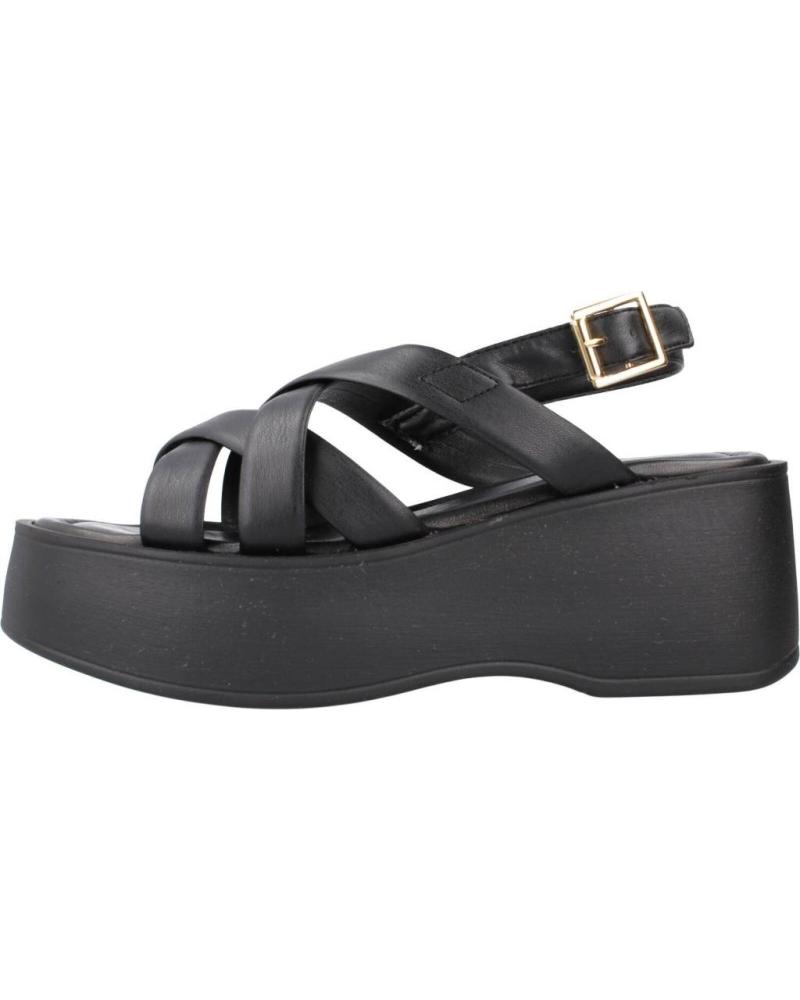 Woman Sandals YELLOW SANDALIAS MUJER MODELO MIL COLOR NEGRO