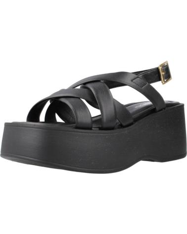 Woman Sandals YELLOW SANDALIAS MUJER MODELO MIL COLOR NEGRO