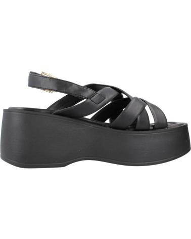 Woman Sandals YELLOW SANDALIAS MUJER MODELO MIL COLOR NEGRO
