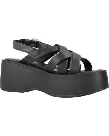 Woman Sandals YELLOW SANDALIAS MUJER MODELO MIL COLOR NEGRO