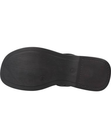 Woman Sandals YELLOW SANDALIAS MUJER MODELO MIL COLOR NEGRO