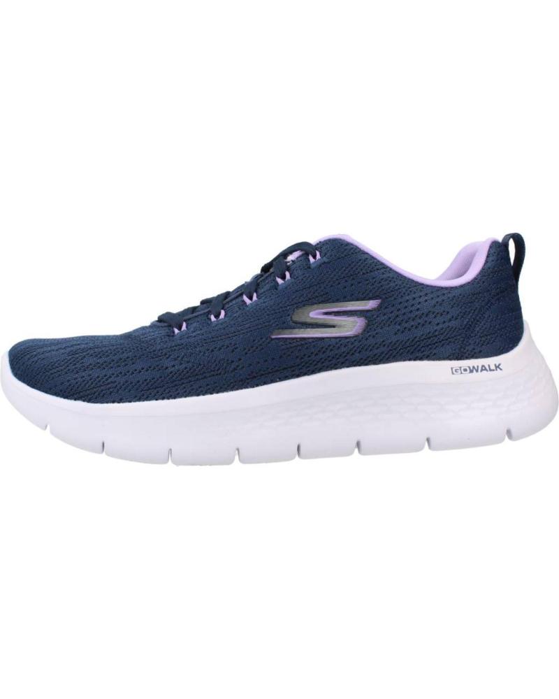 SKECHERS GO WALK FLEX SCARPE DONNA BLU MARINO - REF. 129460 NVLV