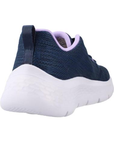 SKECHERS GO WALK FLEX SCARPE DONNA BLU MARINO - REF. 129460 NVLV