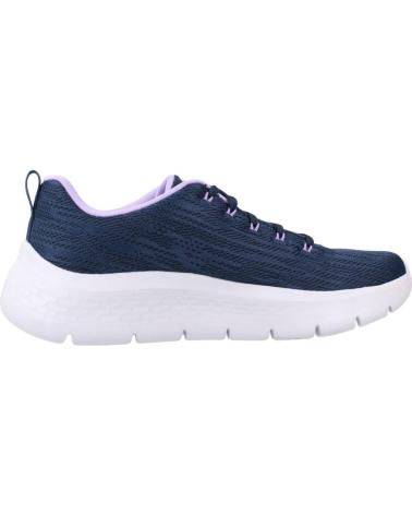 SKECHERS GO WALK FLEX SCARPE DONNA BLU MARINO - REF. 129460 NVLV