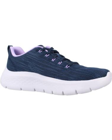 SKECHERS GO WALK FLEX SCARPE DONNA BLU MARINO - REF. 129460 NVLV