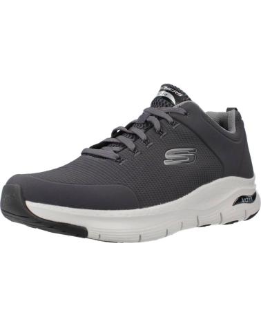 SKECHERS MODELL 232200S ANTHRAZITFARBENE HERREN-SNEAKER CHAR