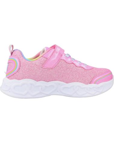 Sportif pour Fille SKECHERS ZAPATILLAS NINA MODELO 303751L COLOR ROSA PKMT